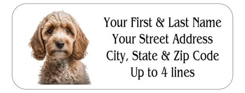150 cockapoo dog puppy mailing - 150,