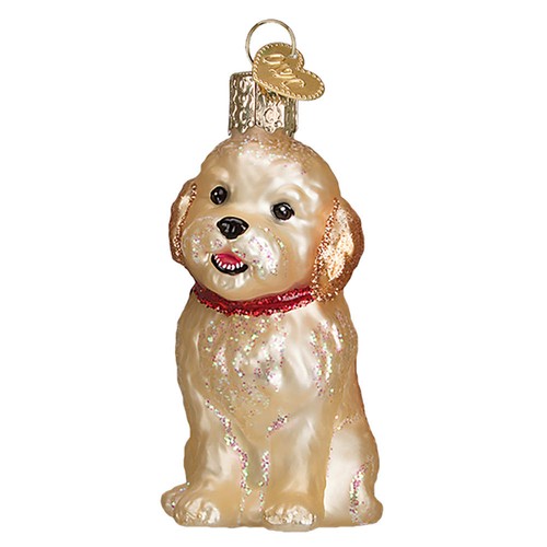Old world christmas cockapoo - world,