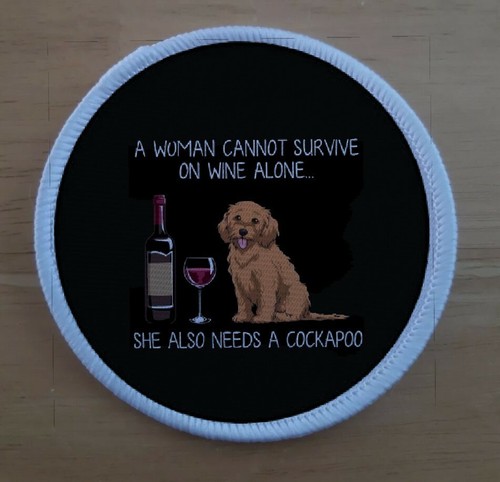 Cockapoo dog puppy owner - , patch