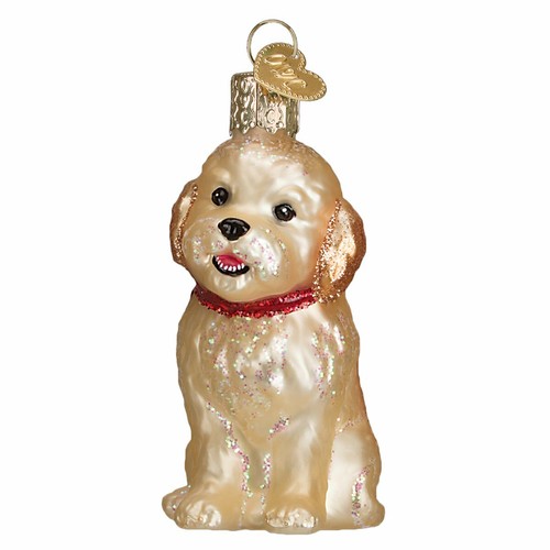 Old world christmas cockapoo - christmas,